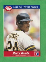 1992 Post Base Set #15 Barry Bonds
