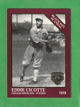 1994 Conlon TSN Burgundy #1034 Eddie Cicotte