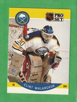 1990 Pro Set Base Set #25 Clint Malarchuk