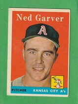 1958 Topps Base Set #292 Ned Garver