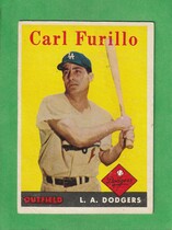 1958 Topps Base Set #417 Carl Furillo