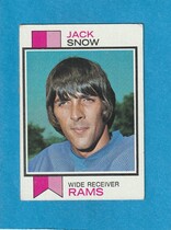 1973 Topps Base Set #416 Jack Snow