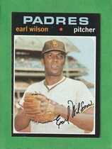 1971 Topps Base Set #301 Earl Wilson