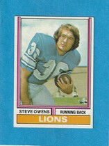 1974 Topps Base Set #52 Steve Owens