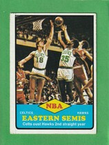 1973 Topps Base Set #63 NBA Eastern Semis