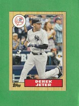 2012 Topps 1987 Topps Minis Series 1 #TM-16 Derek Jeter