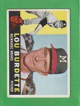 1960 Topps Base Set #70 Lew Burdette