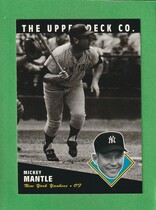 1994 Upper Deck All-Time Heroes #100 Mickey Mantle