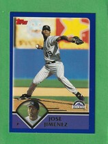 2003 Topps Base Set #51 Jose Jimenez