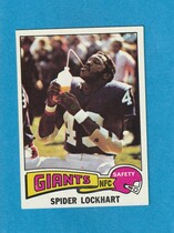 1975 Topps Base Set #227 Spider Lockhart
