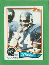 1982 Topps Base Set #423 Terry Jackson