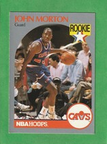 1990 NBA Hoops Hoops #77 John Morton