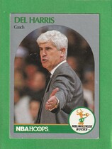 1990 NBA Hoops Hoops #319 Del Harris