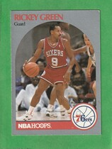 1990 NBA Hoops Hoops #425 Rickey Green