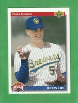 1992 Upper Deck Base Set #9 Chris George