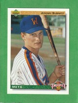 1992 Upper Deck Base Set #65 Jeromy Burnitz