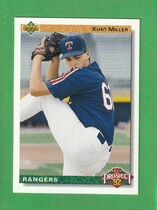 1992 Upper Deck Base Set #70 Kurt Miller