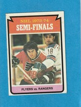 1974 Topps Base Set #213 Semi-Finals