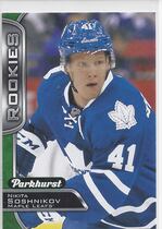 2016 Upper Deck Parkhurst #339 Nikita Soshnikov