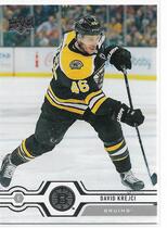 2019 Upper Deck Base Set #11 David Krejci