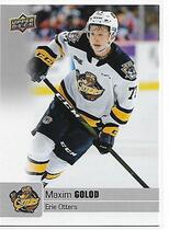 2019 Upper Deck CHL #108 Maxim Golod