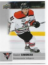 2019 Upper Deck CHL #137 Xavier Simoneau