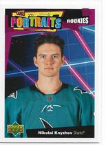 2020 Upper Deck Portraits Series 2 #P-79 Nikolai Knyzhov