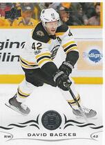 2018 Upper Deck Base Set #14 David Backes
