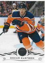 2018 Upper Deck Base Set #71 Oscar Klefbom
