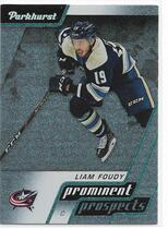 2020 Upper Deck Parkhurst Prominent Prospects #PP2 Liam Foudy