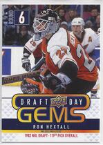 2009 Upper Deck Draft Day Gems #GEM7 Ron Hextall