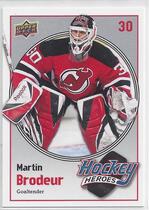 2009 Upper Deck Hockey Heroes Martin Brodeur #HH11 Martin Brodeur