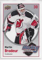 2009 Upper Deck Hockey Heroes Martin Brodeur #HH13 Martin Brodeur