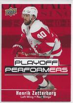 2009 Upper Deck Playoff Performers #PP4 Henrik Zetterberg