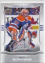 2014 Upper Deck MVP Silver Script #1 Ben Scrivens