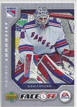 2007 Upper Deck Victory EA Sports Face-Off #FO2 Henrik Lundqvist