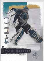 2000 SP Authentic #75 Evgeni Nabokov