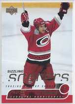 2002 Upper Deck Sizzling Scorers #SS4 Ron Francis