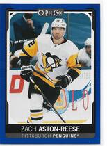 2021 Upper Deck O-Pee-Chee OPC Blue Border #313 Zach Aston-Reese