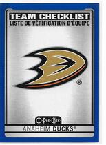 2021 Upper Deck O-Pee-Chee OPC Blue Border #551 Anaheim Ducks