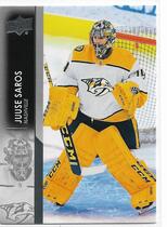 2021 Upper Deck Base Set #105 Juuse Saros