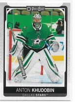 2021 Upper Deck O-Pee-Chee OPC #387 Anton Khudobin