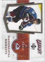 2007 Upper Deck MVP Monumental Moments #MM1 Joe Sakic