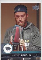 2017 Upper Deck Base Set #110 Mattias Ekholm