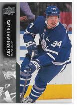 2021 Upper Deck Base Set Series 2 #418 Auston Matthews