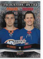 2022 Upper Deck MVP Encounters on Ice #EI-6 Jacob Trouba|Jean-Gabriel Pageau