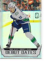 2022 Upper Deck Debut Dates #DD-2 Vasily Podkolzin