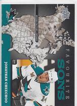 2008 Upper Deck Favourite Sons #FS3 Jonathan Cheechoo