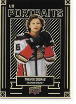 2022 Upper Deck UD Portraits #P-20 Trevor Zegras