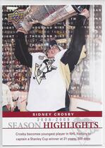 2009 Upper Deck Season Highlights #SH1 Sidney Crosby